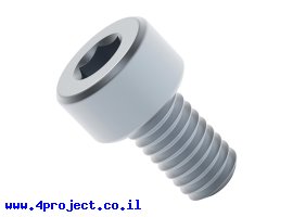 תמונה של מוצר בורג אלן M4x7mm - חבילה של 25