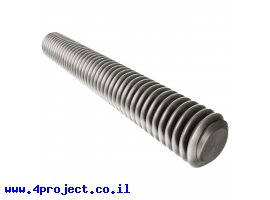 תמונה של מוצר מוט הברגה M4, אורך 30 מ"מ - חבילה של 2