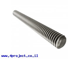 תמונה של מוצר מוט הברגה M4, אורך 40 מ"מ - חבילה של 2