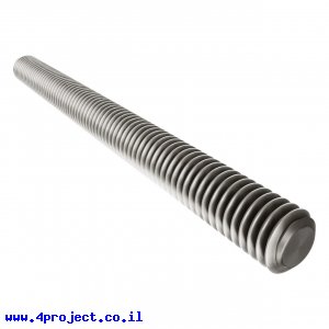 מוט הברגה M4, אורך 50 מ"מ - חבילה של 2