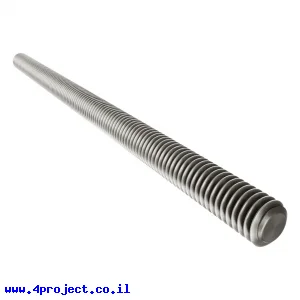 מוט הברגה M4, אורך 80 מ"מ - חבילה של 2