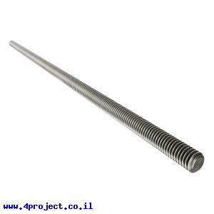 מוט הברגה M4, אורך 150 מ"מ - חבילה של 2