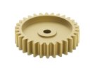תמונה של מוצר גלגל שיניים MOD 0.8, ציר C1-24T, פליז - 30 שיניים