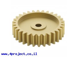 תמונה של מוצר גלגל שיניים MOD 0.8, ציר C1-24T, פליז - 30 שיניים