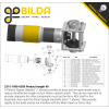 גלגל שיניים Miter MOD1.25 לציר 6 מ"מ, 45 מעלות, פלדה - 30 שיניים