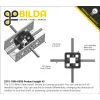 גלגל שיניים Miter MOD1.25 לציר 6 מ"מ, 45 מעלות, פלדה - 30 שיניים