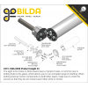 גלגל שיניים Miter MOD1.25 לציר 6 מ"מ, 45 מעלות, פלדה - 30 שיניים