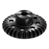 גלגל שיניים Miter MOD1.25 לציר 6 מ"מ, 45 מעלות, פלדה - 30 שיניים