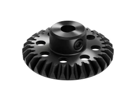 תמונה של מוצר גלגל שיניים Miter MOD1.25 לציר 6 מ"מ, 45 מעלות, פלדה - 30 שיניים
