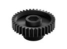 תמונה של מוצר גלגל שיניים MOD0.8 לציר 8 מ"מ בצורת REX, פליז - 36 שיניים