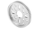 תמונה של מוצר גלגל שיניים MOD0.8, ציר 14 מ"מ, אלומיניום - 60 שיניים