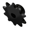 גלגל שיניים לשרשרת 8mm, לציר 6 מ"מ בצורת D, פלדה - 10 שיניים