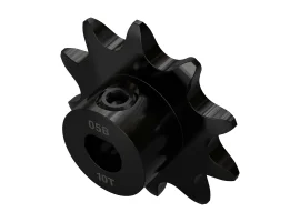 תמונה של מוצר גלגל שיניים לשרשרת 8mm, לציר 6 מ"מ בצורת D, פלדה - 10 שיניים
