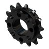 גלגל שיניים לשרשרת 8mm, לציר 14 מ"מ, פלדה - 14 שיניים