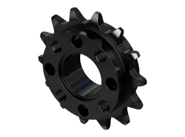תמונה של מוצר גלגל שיניים לשרשרת 8mm, לציר 14 מ"מ, פלדה - 14 שיניים