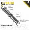 גלגל שיניים לשרשרת 8mm, לציר 14 מ"מ, פלדה - 14 שיניים