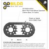 גלגל שיניים לשרשרת 8mm, לציר 14 מ"מ, פלדה - 14 שיניים
