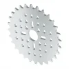 גלגל שיניים לשרשרת 8mm, לציר 14 מ"מ, אלומיניום - 28 שיניים