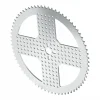 גלגל שיניים לשרשרת 8mm, לציר 14 מ"מ, אלומיניום - 70 שיניים