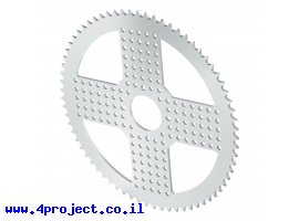 תמונה של מוצר גלגל שיניים לשרשרת 8mm, לציר 32 מ"מ, אלומיניום - 70 שיניים