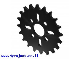 תמונה של מוצר גלגל שיניים לשרשרת 8mm, לציר 14 מ"מ, פלסטיק - 20 שיניים