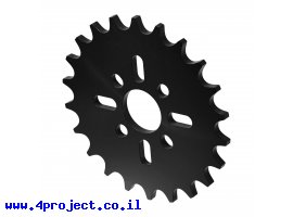 תמונה של מוצר גלגל שיניים לשרשרת 8mm, לציר 14 מ"מ, פלסטיק - 22 שיניים