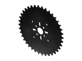 תמונה של מוצר גלגל שיניים לשרשרת 8mm, לציר 14 מ"מ, פלסטיק - 38 שיניים