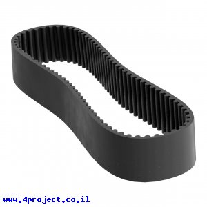 רצועת תזמון 3mm HTD סגורה, רוחב 15mm, היקף 252 מ"מ, 84 שיניים