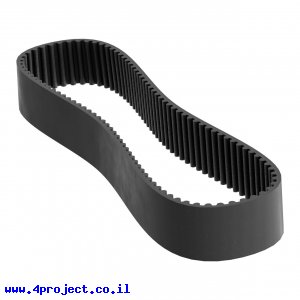 רצועת תזמון 3mm HTD סגורה, רוחב 15mm, היקף 300 מ"מ, 100 שיניים