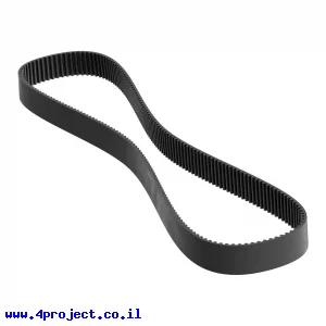 רצועת תזמון 3mm HTD סגורה, רוחב 15mm, היקף 636 מ"מ, 212 שיניים