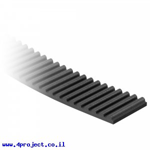 רצועת תזמון 3mm HTD, ברוחב 15mm - אורך 5 מטר