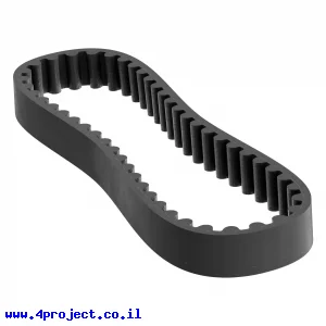 רצועת תזמון 5mm HTD סגורה, רוחב 9mm, היקף 245 מ"מ, 49 שיניים
