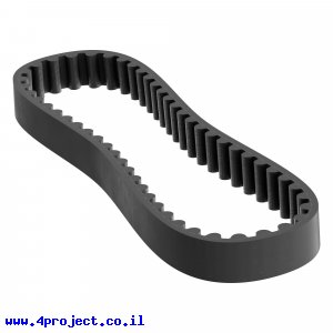 רצועת תזמון 5mm HTD סגורה, רוחב 9mm, היקף 265 מ"מ, 53 שיניים