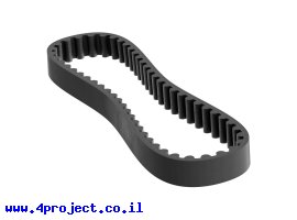 תמונה של מוצר רצועת תזמון 5mm HTD סגורה, רוחב 9mm, היקף 275 מ"מ, 55 שיניים