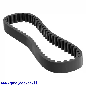 רצועת תזמון 5mm HTD סגורה, רוחב 9mm, היקף 275 מ"מ, 55 שיניים