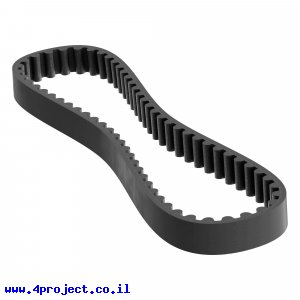 רצועת תזמון 5mm HTD סגורה, רוחב 9mm, היקף 320 מ"מ, 64 שיניים