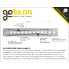 רצועת תזמון 5mm HTD סגורה, רוחב 9mm, היקף 390 מ"מ, 78 שיניים