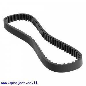 רצועת תזמון 5mm HTD סגורה, רוחב 9mm, היקף 390 מ"מ, 78 שיניים