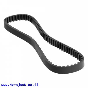 רצועת תזמון 5mm HTD סגורה, רוחב 9mm, היקף 445 מ"מ, 89 שיניים