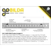 רצועת תזמון 5mm HTD סגורה, רוחב 9mm, היקף 520 מ"מ, 104 שיניים