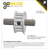גלגלת רצועת תזמון 5mm HTD לציר REX 8 מ"מ - 15 שיניים - גרסה קודמת
