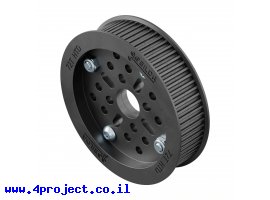 תמונה של מוצר גלגלת רצועת תזמון 3mm HTD לציר 14 מ"מ - 72 שיניים
