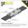 מחזיק רצועת תזמון 3mm HTD דגם (1-1) - חבילה של 2