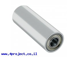 תמונה של מוצר ציר מיסב לסיבוב חופשי (41x15 מ"מ, ציר 6 מ"מ)