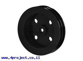 תמונה של מוצר כננת כפולה למנוע סרוו ציר 25T, דגם (25-38)