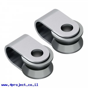 גלגלת למעבר חוט, דגם (1-1) - חבילה של 2