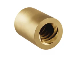 תמונה של מוצר אום לבורג הנעה 8mm, תנועה של 8 מ"מ לסיבוב - קוטר 12 מ"מ (goBILDA)