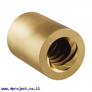 אום לבורג הנעה 8mm, תנועה של 8 מ"מ לסיבוב - קוטר 12 מ"מ (goBILDA)