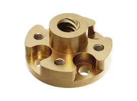 תמונה של מוצר אום לבורג הנעה 8mm, תנועה של 8 מ"מ לסיבוב - תבנית חורים goBILDA