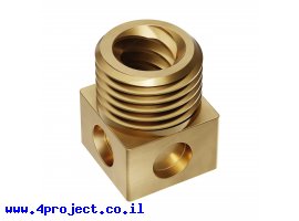 תמונה של מוצר אום לבורג הנעה 8mm, תנועה של 8 מ"מ לסיבוב - רכיב החלקה ב-goTUBE